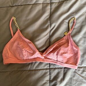 Stella Mccartney Pink Chain bikini top